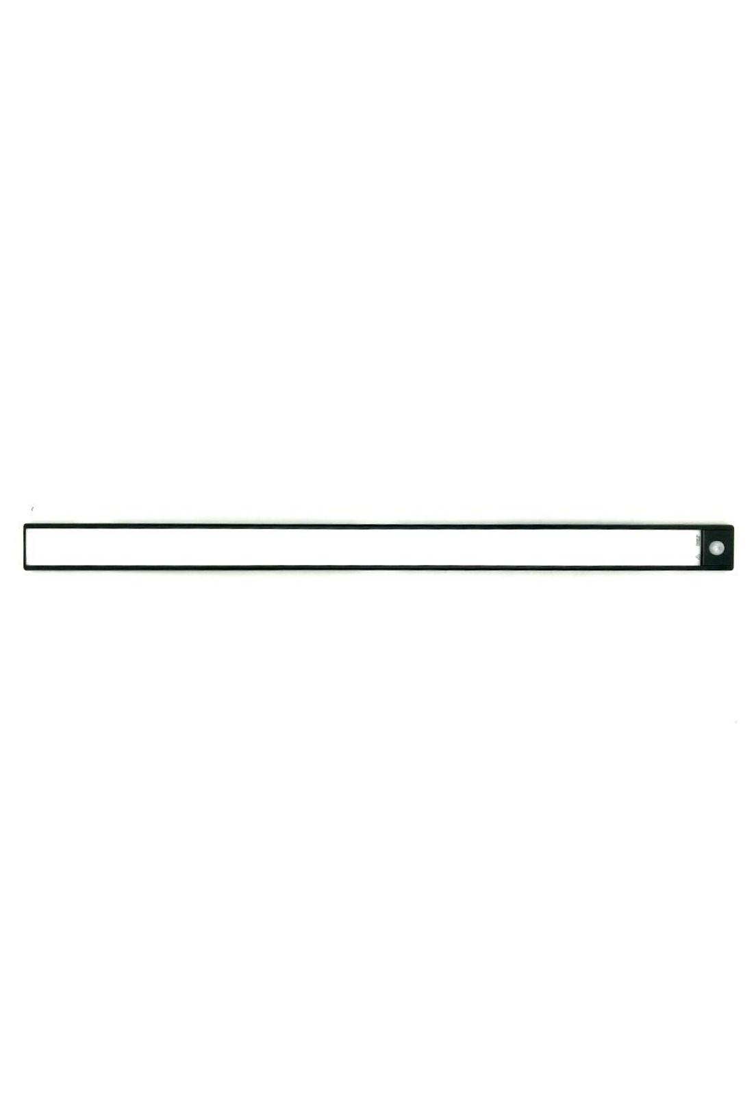 Barra LED Ultrafina Recargable Con Sensor Negro 60cm-2