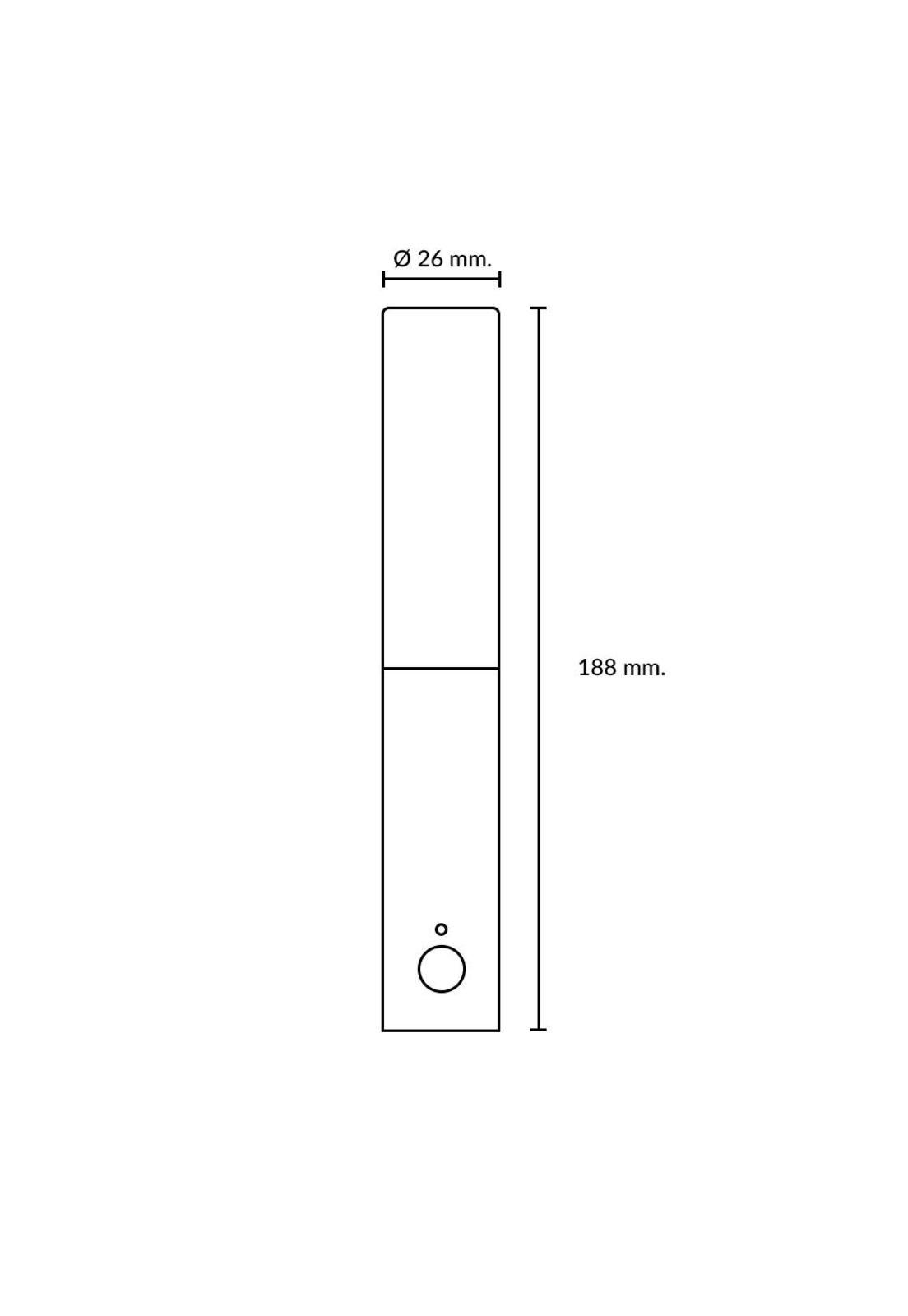 Antorcha Madera LED Recargable Con Sensor-7