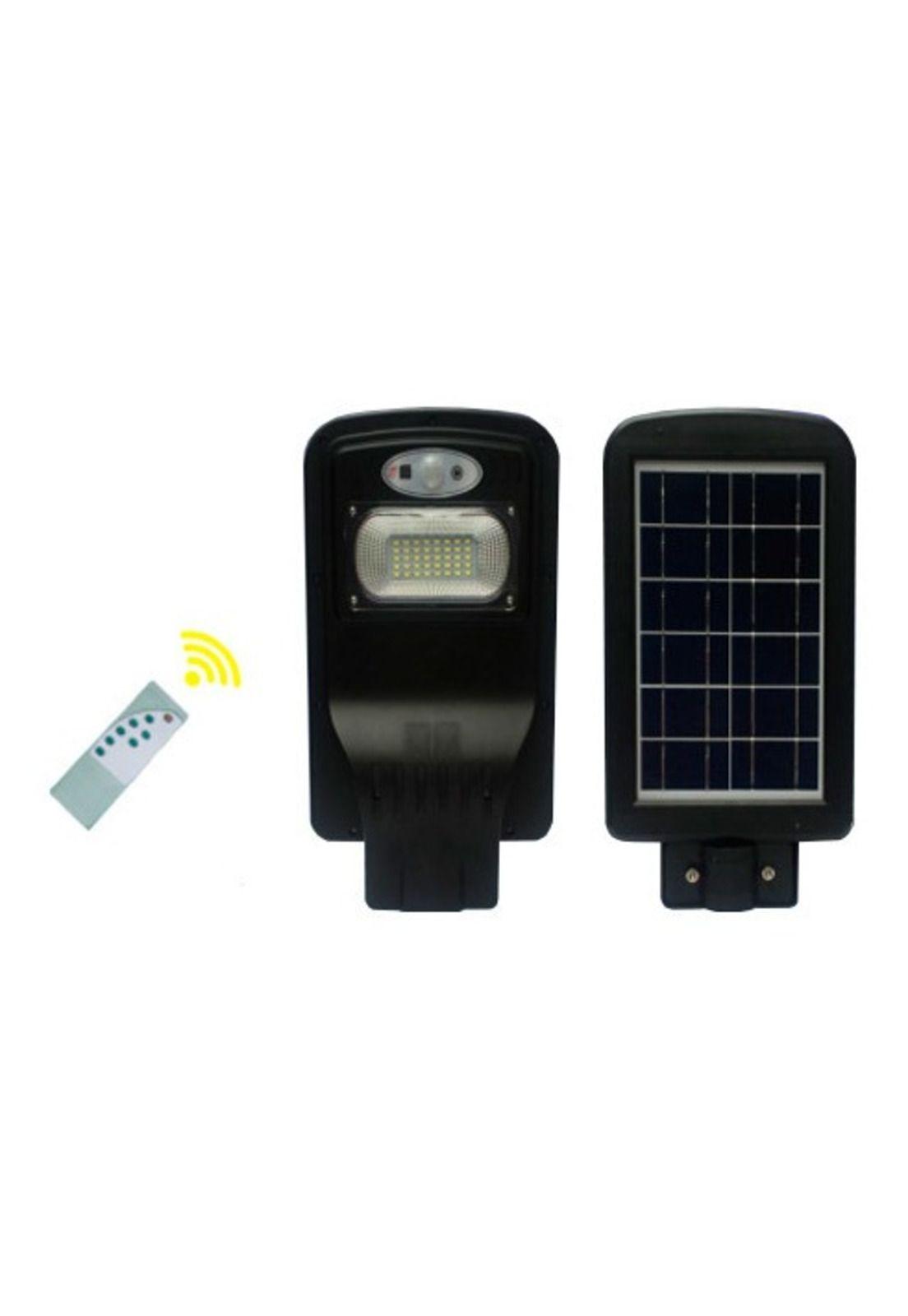 Luminaria Panel Solar 20w Luz Blanco Frío Con Sensor Mov.-0