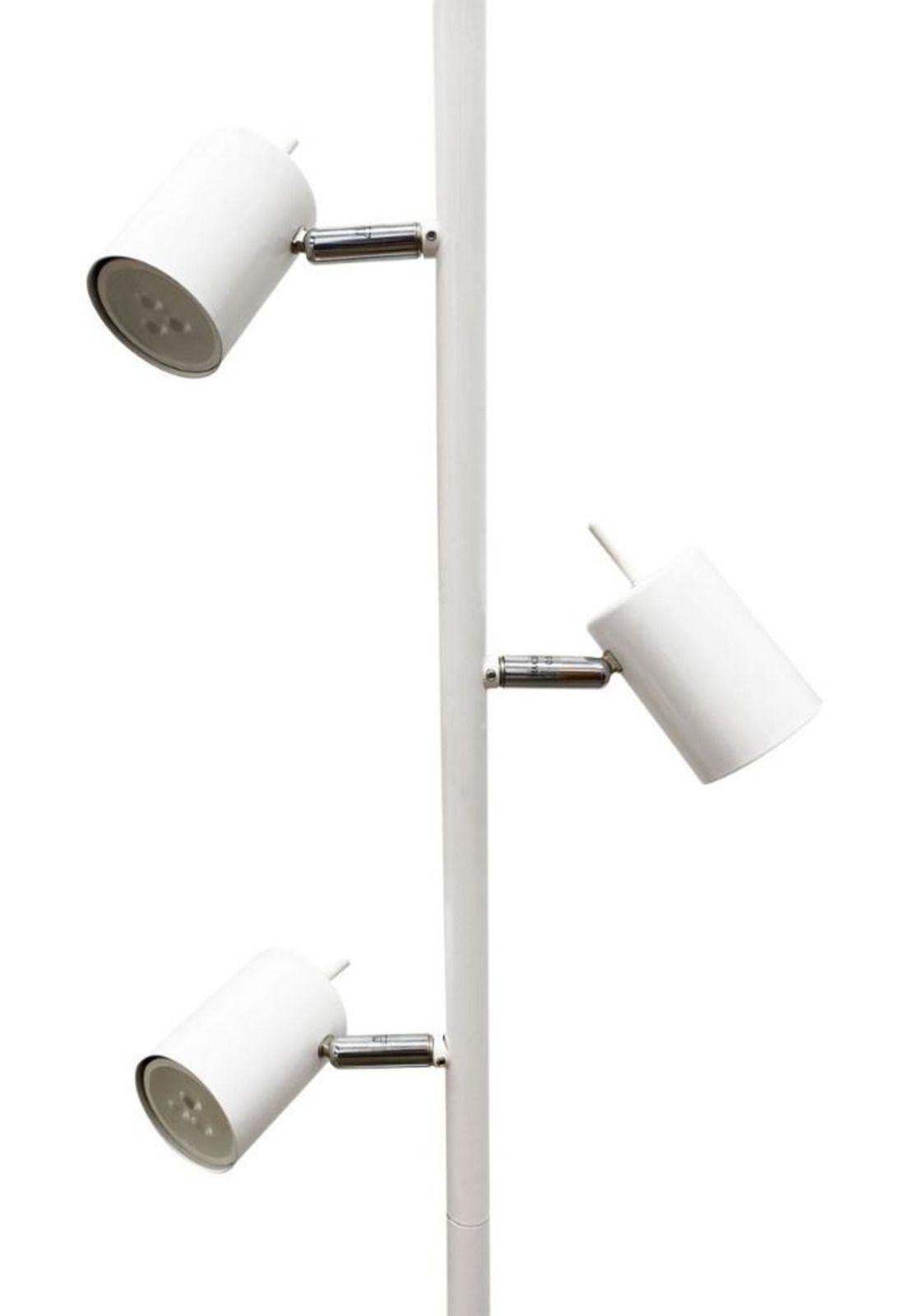 Lámpara De Pie Silo 3 Luces Blanco-2