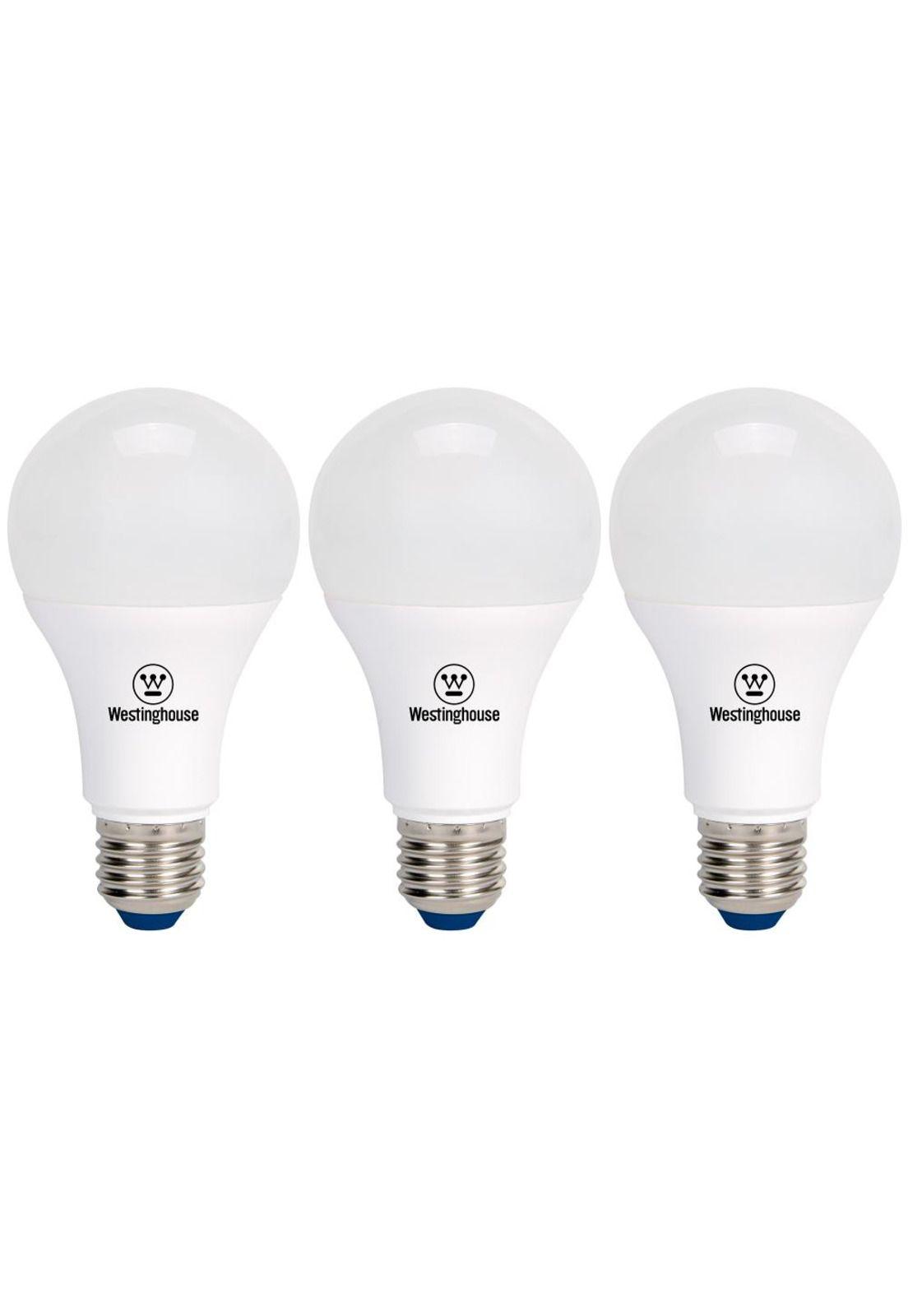 Pack X3 Ampolletas Led Bola A60 7w E27 Westinghouse-1