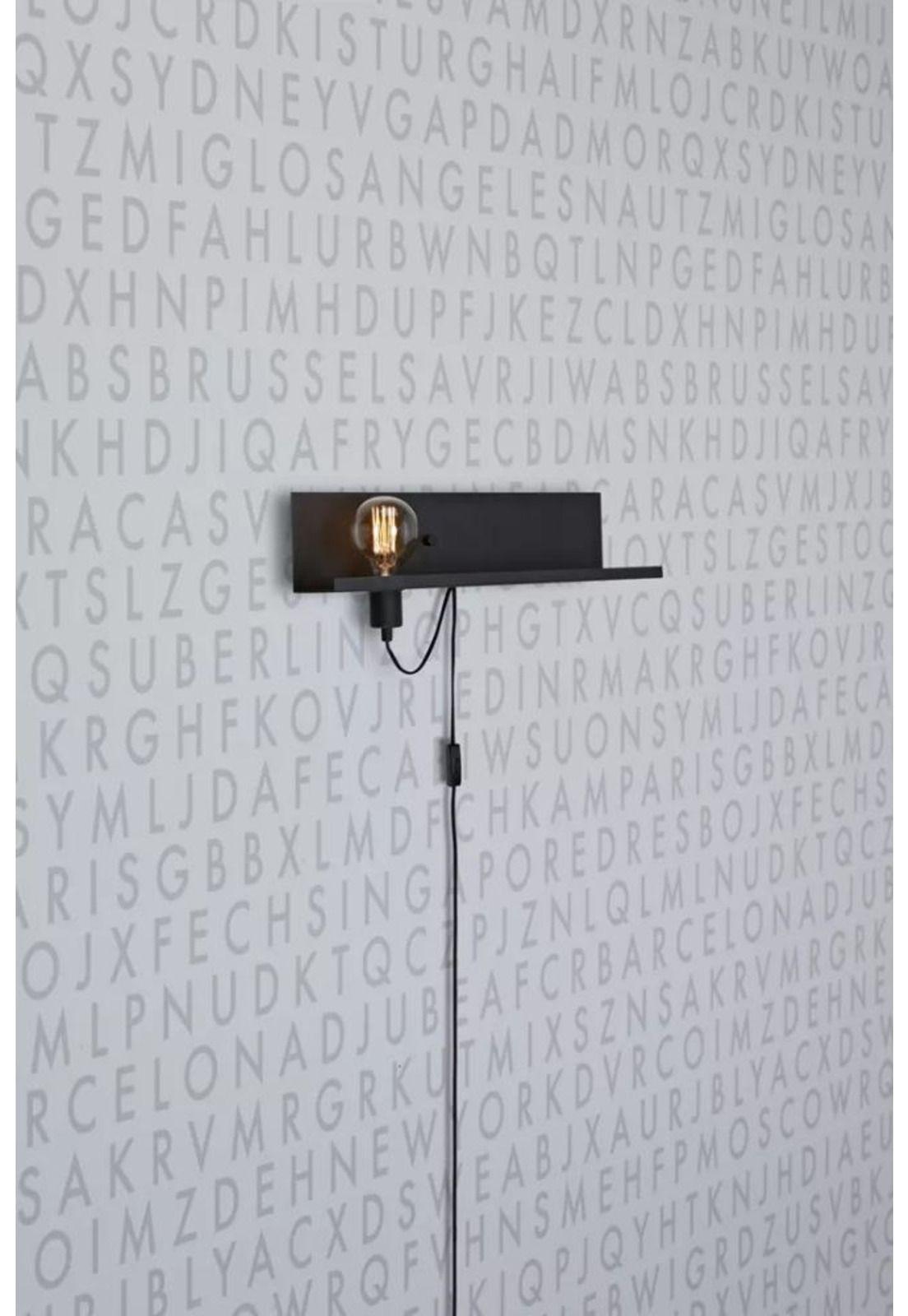Lámpara De Pared Byp Multi Negro Con Usb 50cm-5