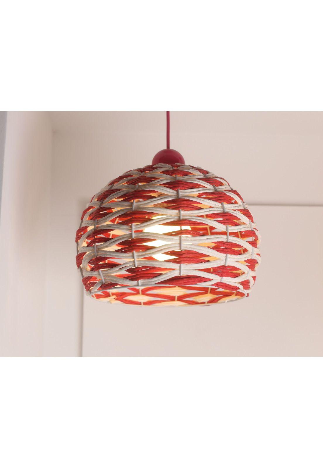 Lámpara Colgante Rattan Organic Natural-2