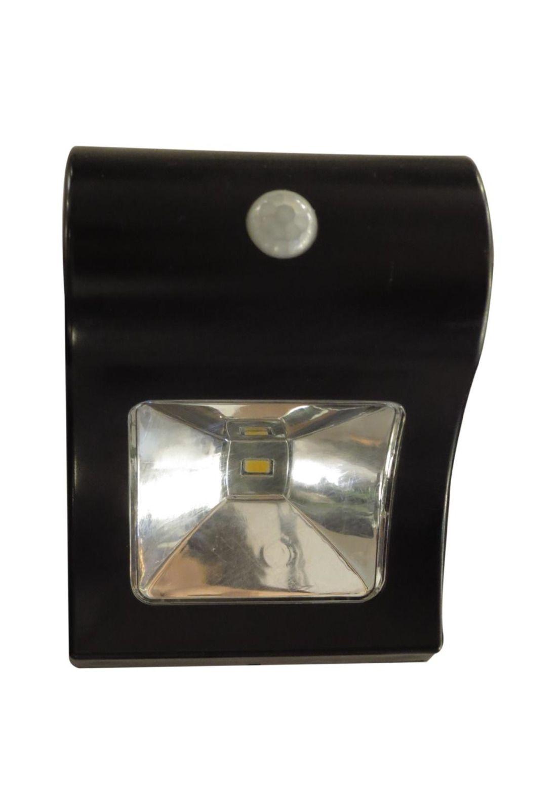 Aplique Muro Exterior Led Solar 0,5w Luz Cálida C/sensor Mov-4
