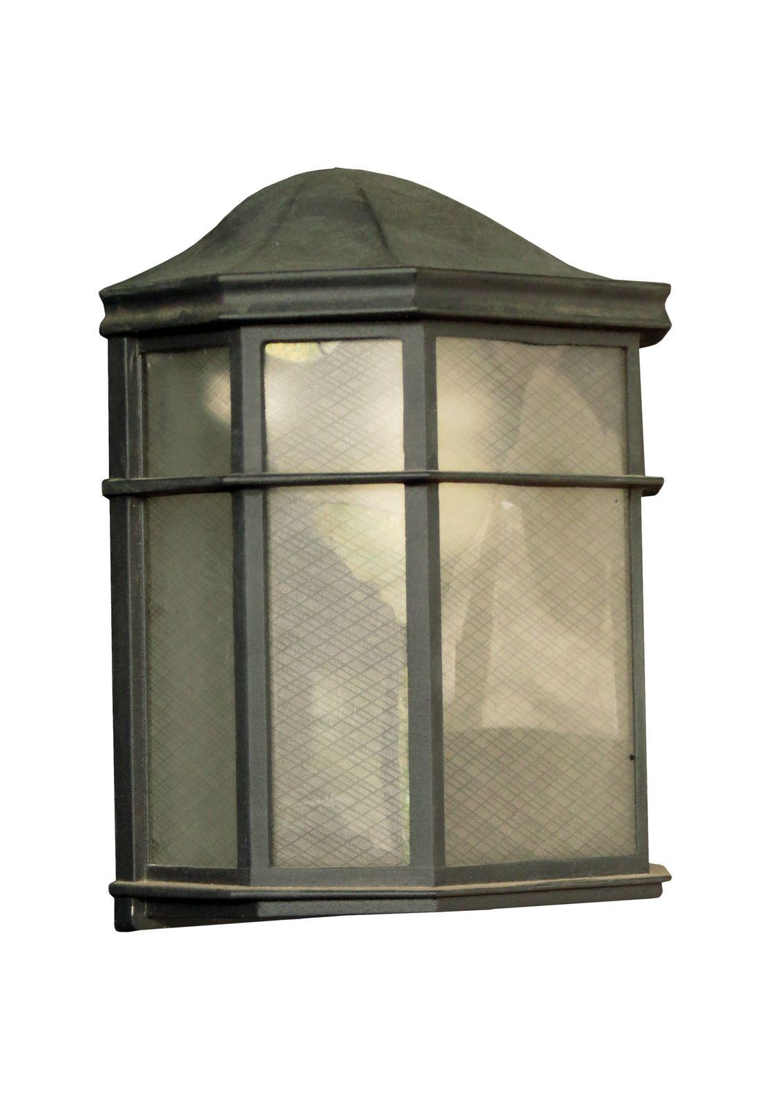 Farol Lyon Aluminio Negro-0