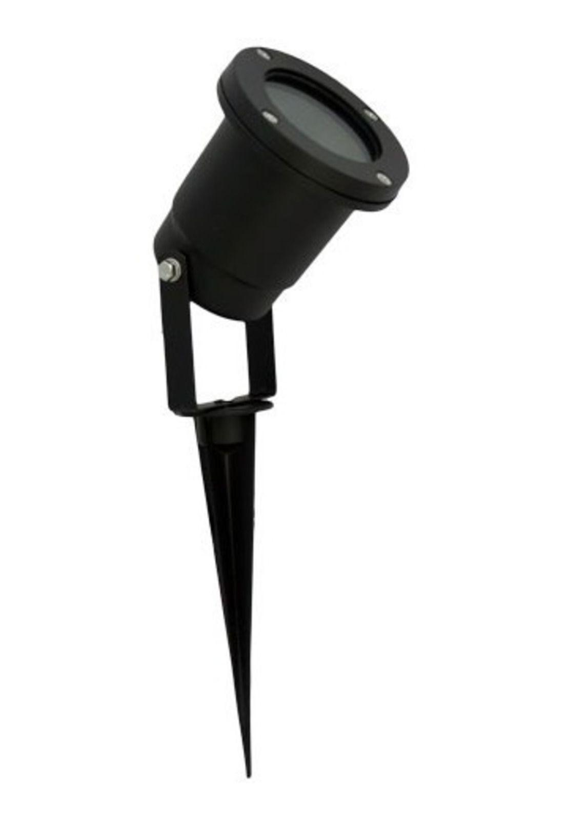 Pack 3 Estacas Gardenlux Ip54 Negro Gu10-1