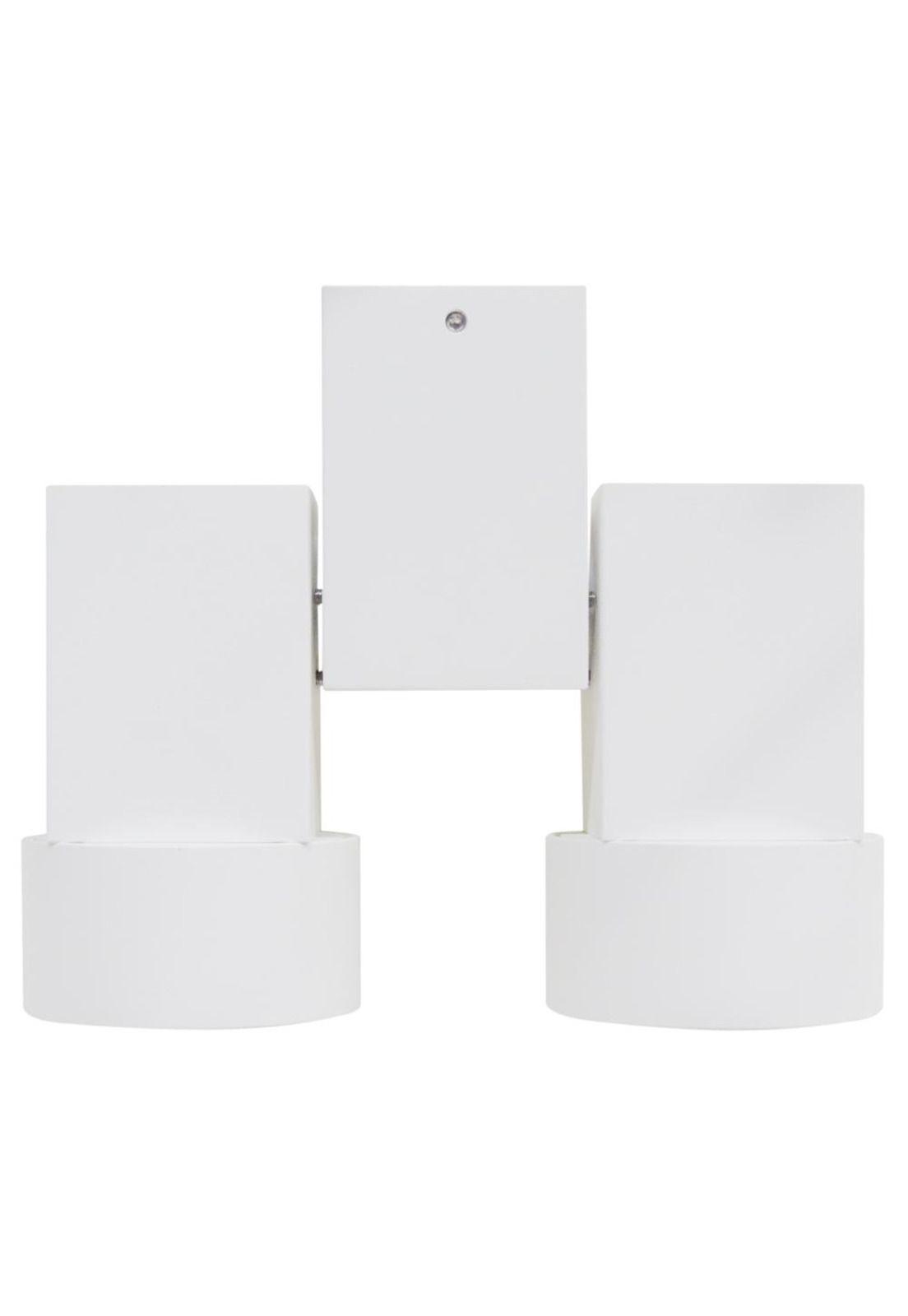 Lámpara Foco Sobrepuesto 2 Luces Ox1b Blanco Mate-3