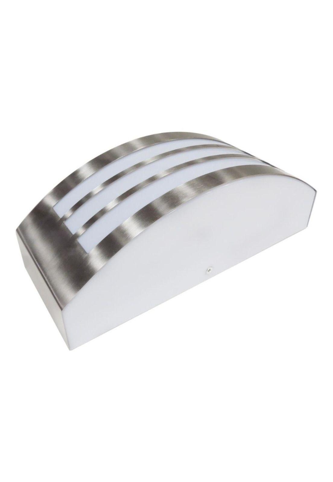 Aplique Wind Straps Acero Inoxidable Policarbonato Ip44 E27-3