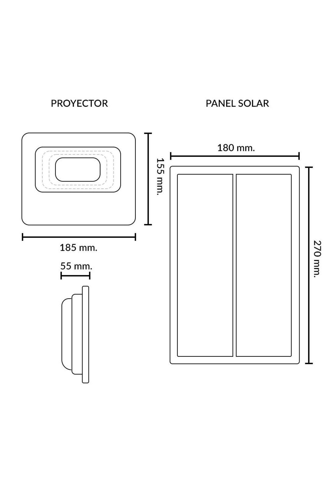 Luminaria Solar 25W Con Panel Solar Externo-2