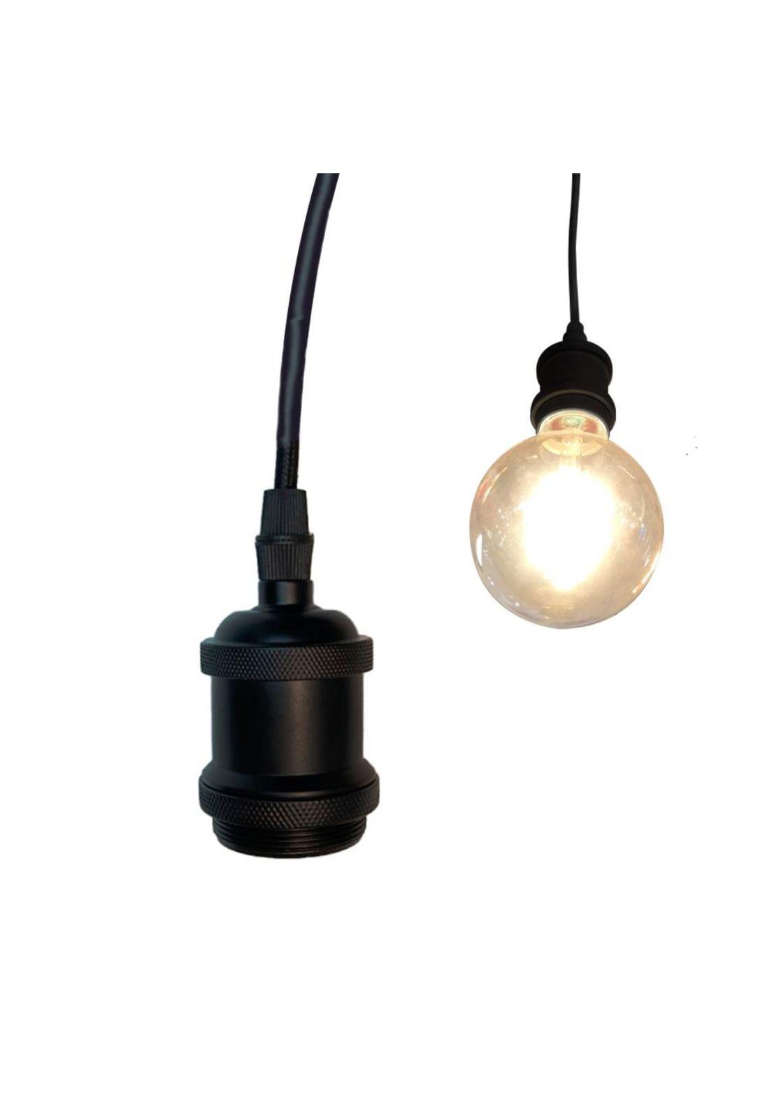 Lámpara Colgante Pendant Owo Negro-2
