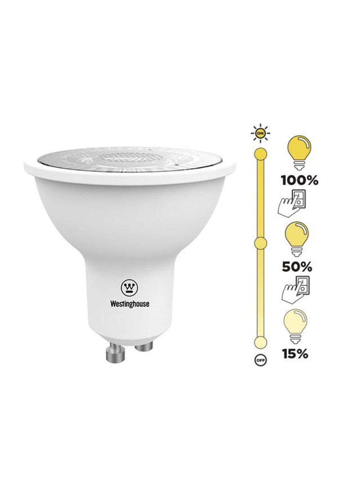 Ampolleta Led 6w Luz Cálida Gu10 Dimeable Westinghouse-0
