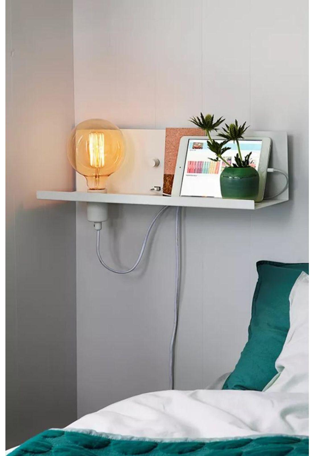 Aplique Multi Blanco Con Puerto Usb-2