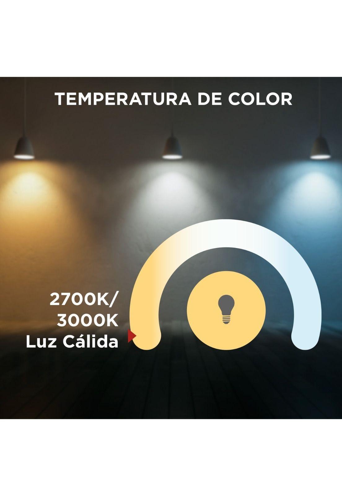Lámpara Foco Sobrepuesto Led Tank 3x4w Luz Cálida-2