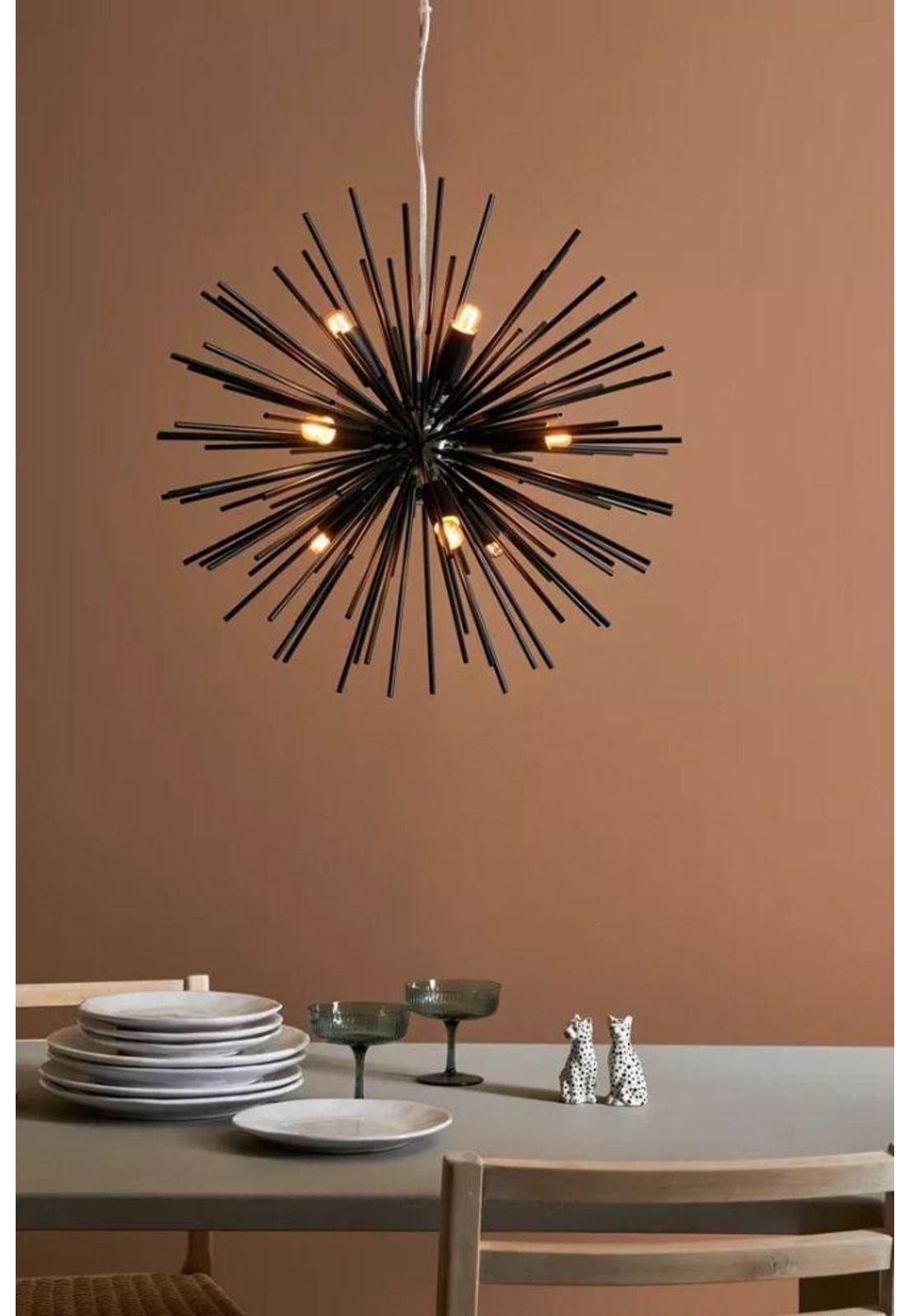 Lámpara Colgante Soleil Negro-2