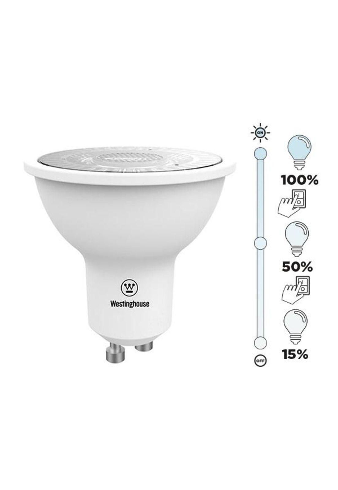 Ampolleta LED Dimeable 6W Luz Blanco Neutro GU10-0