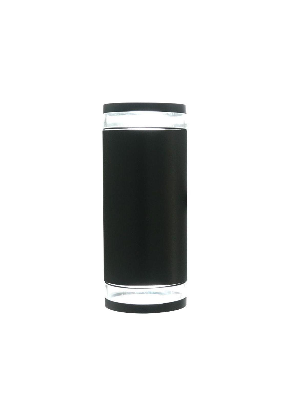 Aplique Aluminio Bidireccional Shaw Negro-2