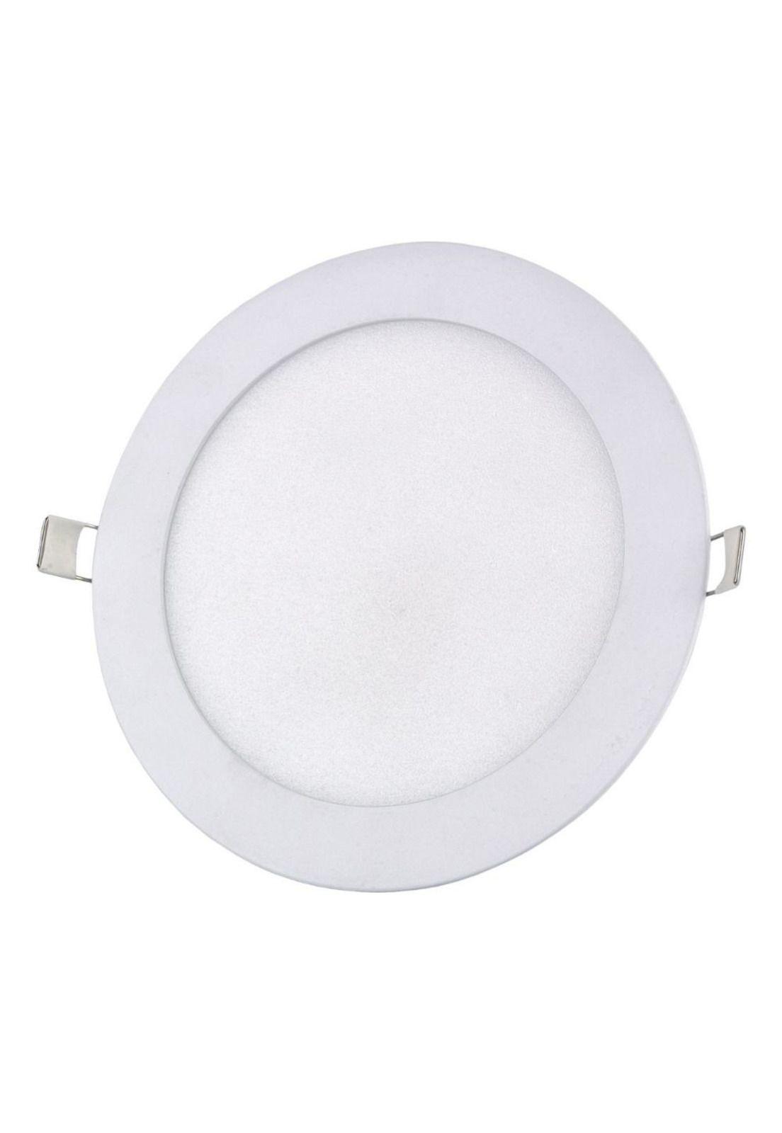 Panel LED Circular Empotrado 18W Luz Blanco Frío-0