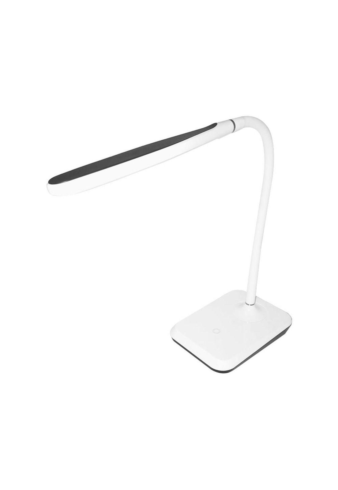 Lámpara Escritorio Tiber Led 5W Touch Cargador USB Blanco-3
