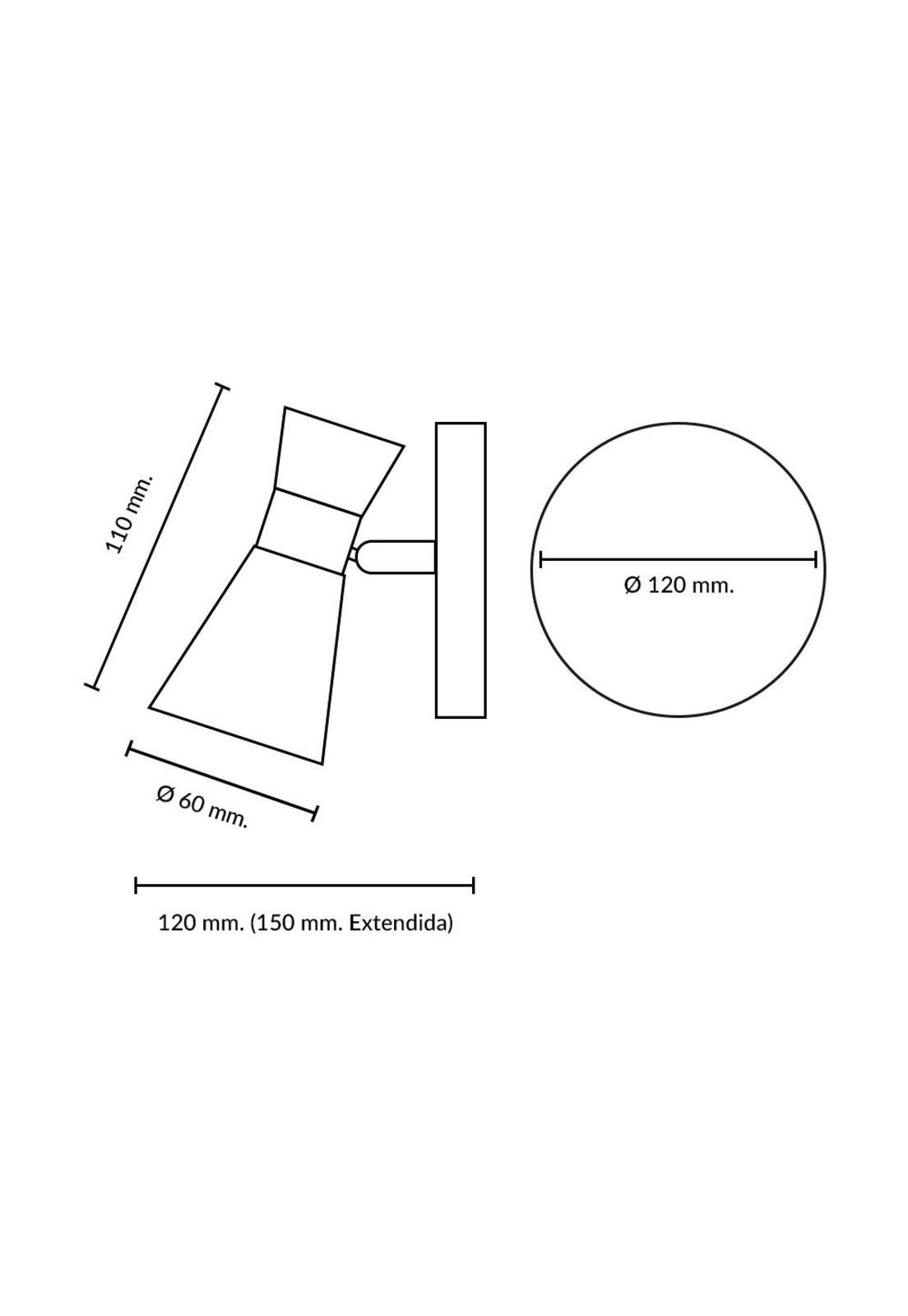 Foco Sobrepuesto Zeny Antique Gu10-5