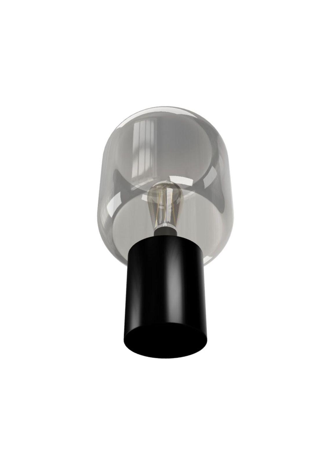 Lampara de Mesa Brooklyn Negro Smoke-2