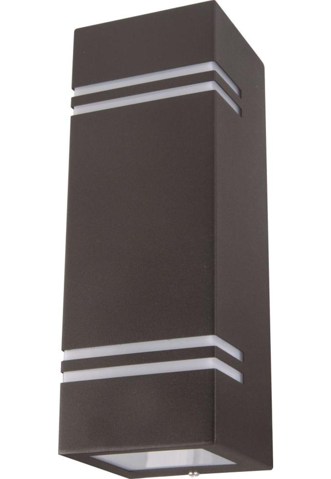Aplique Exterior Bika Bidireccional Negro-0