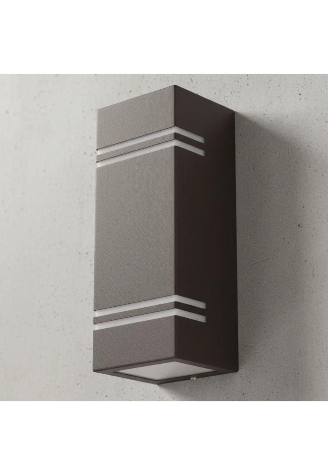 Aplique Exterior Bika Bidireccional Negro-6