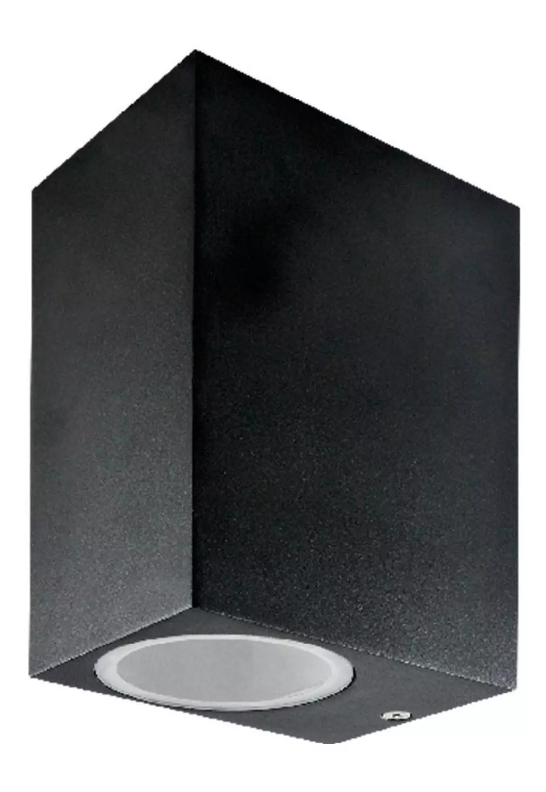 Aplique Hexos Bidireccional Aluminio Negro Ip44 Gu10-0