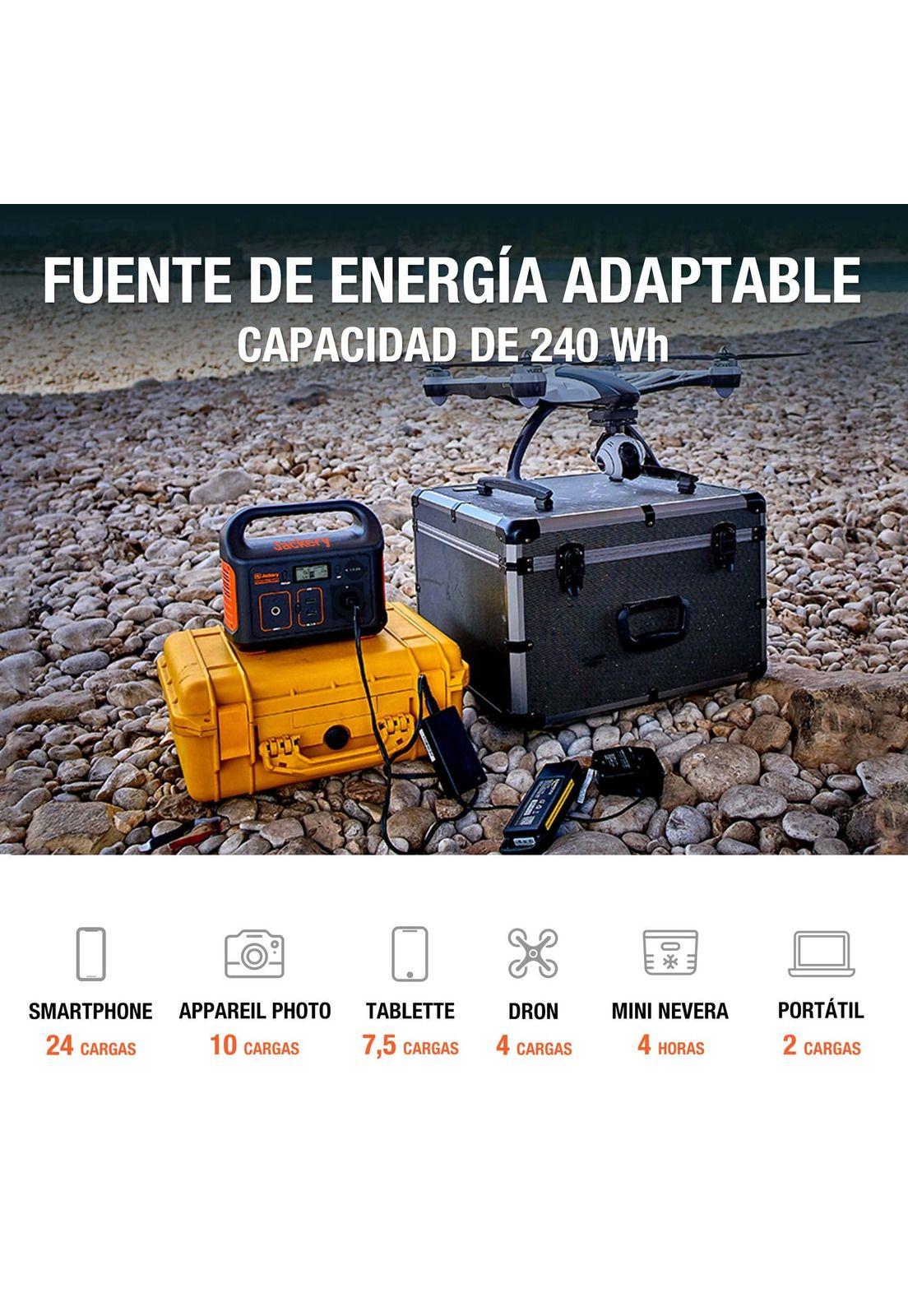 Jackery Explorer 240 Estación de Energía Portátil-4