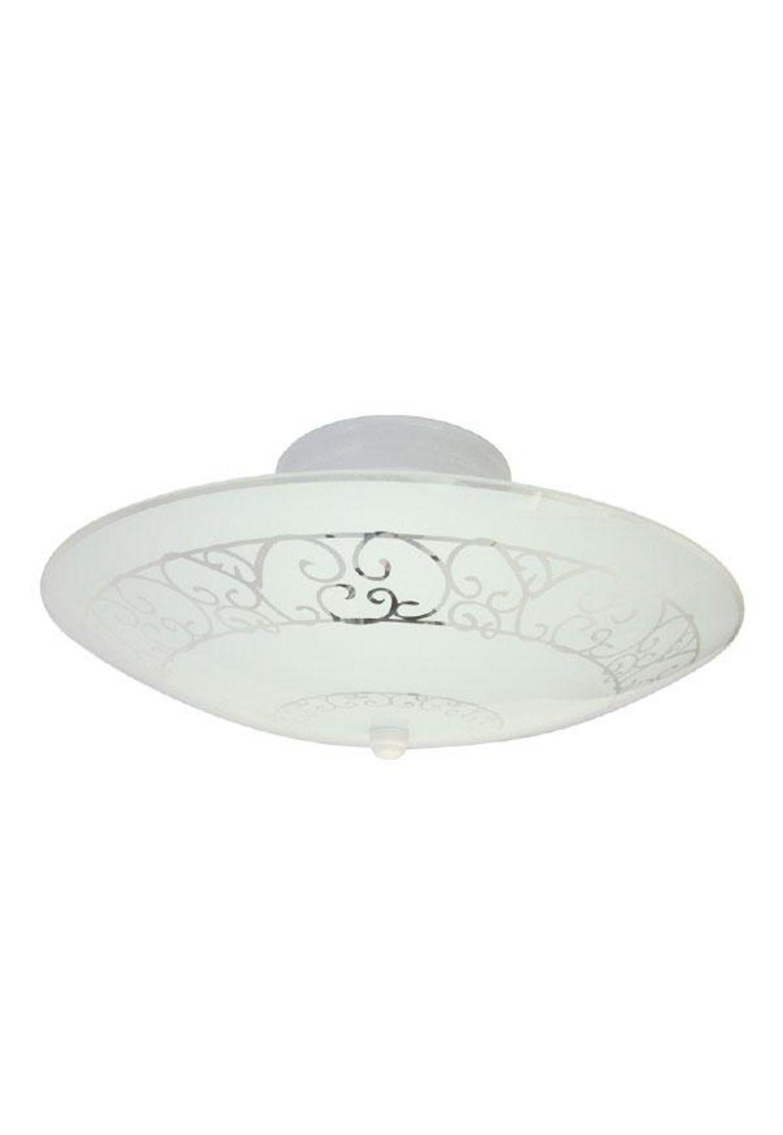 Plafón 40020 Vidrio Flora 2 Luces-0