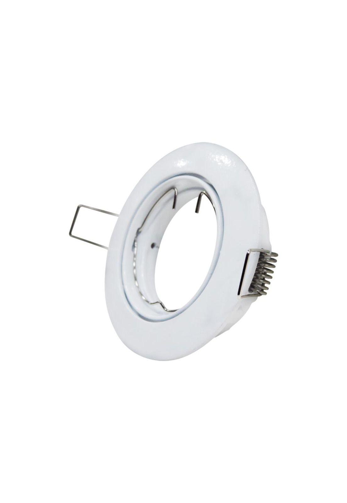 Pack X3 Foco Empotrado Basculante Aluminio Blanco-2