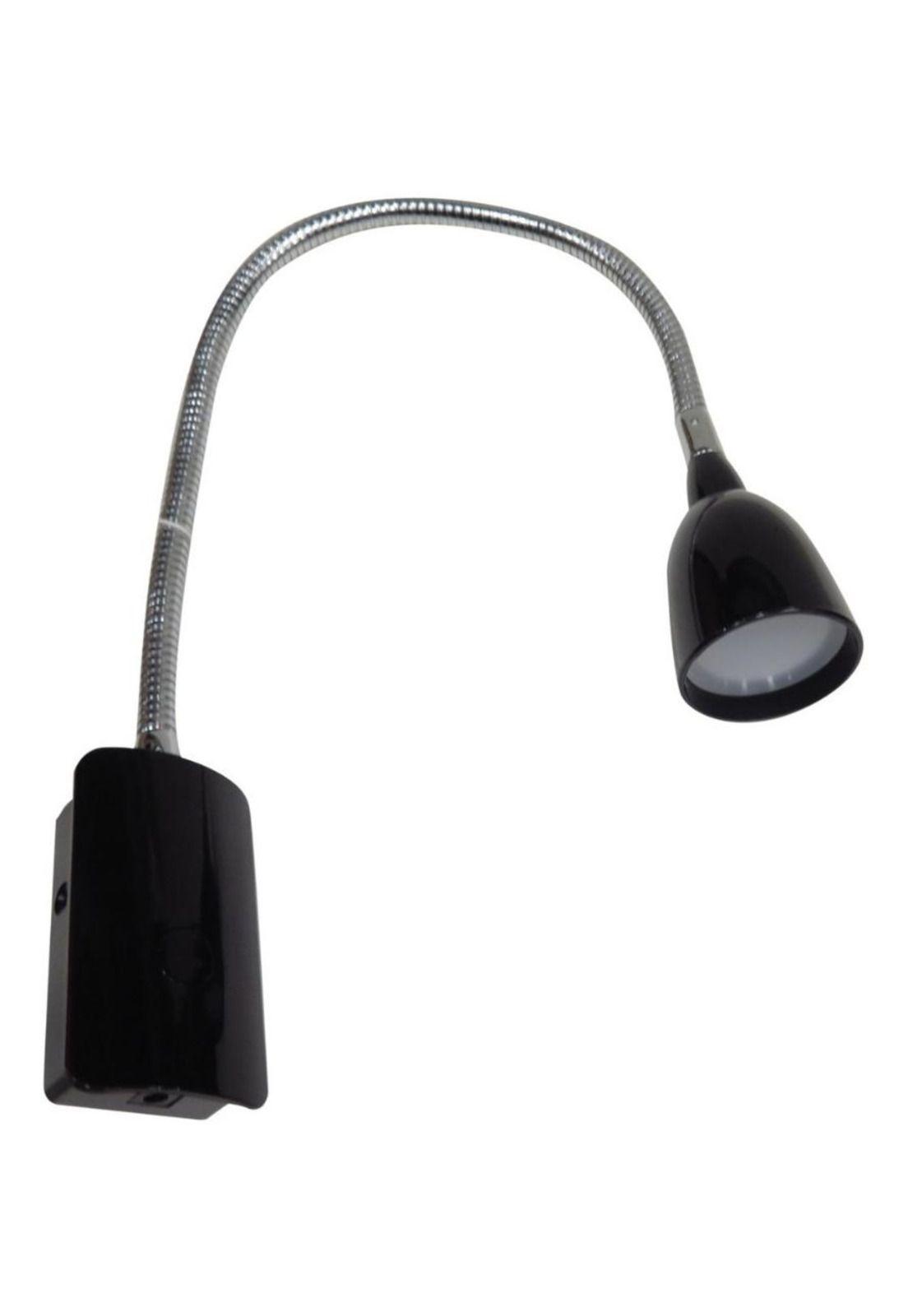 Lámpara Pared Led Tulip Negro 2,5w Luz Cálida-3