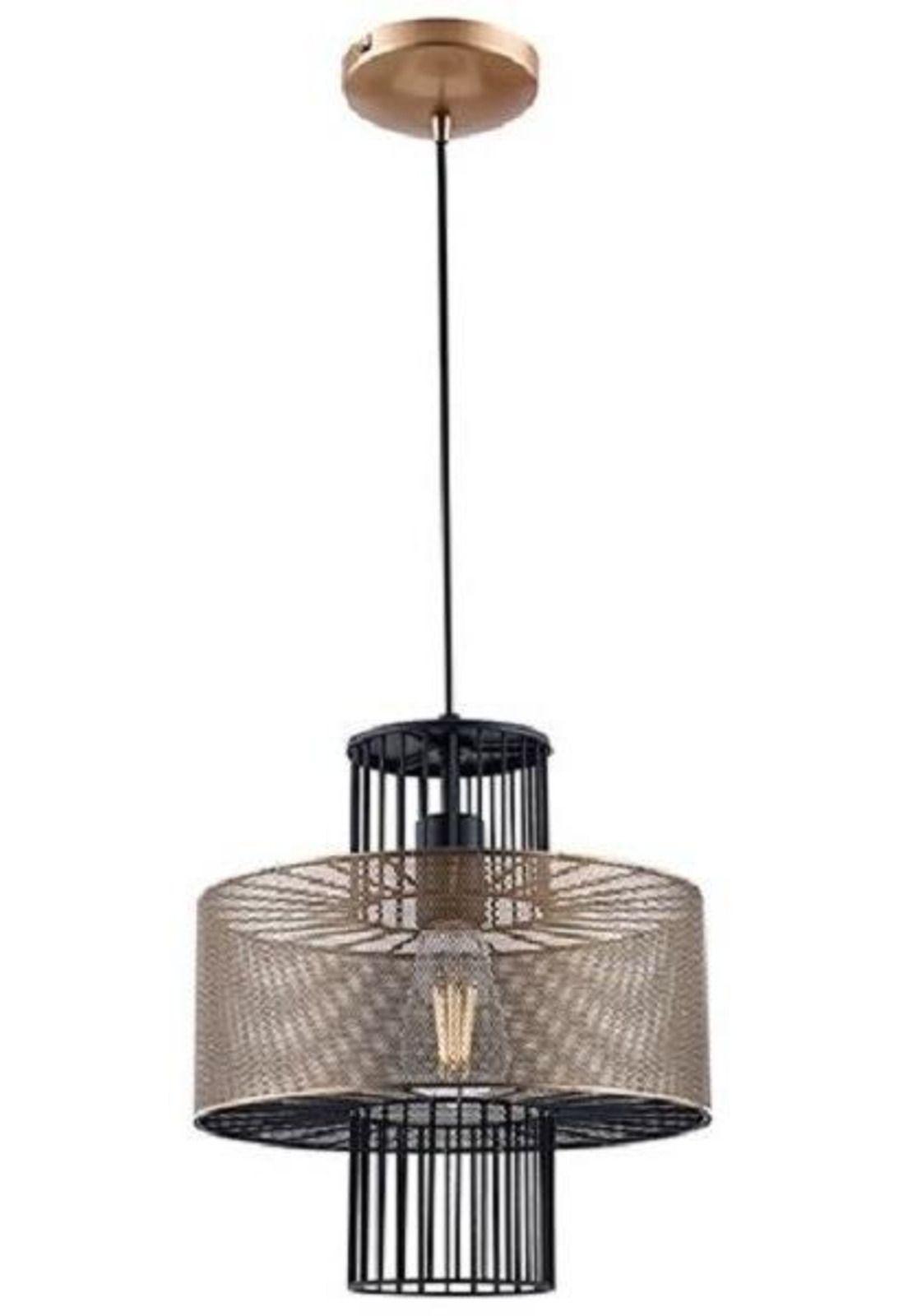 Lámpara Colgante Rewa-1 Dorado Mate-0