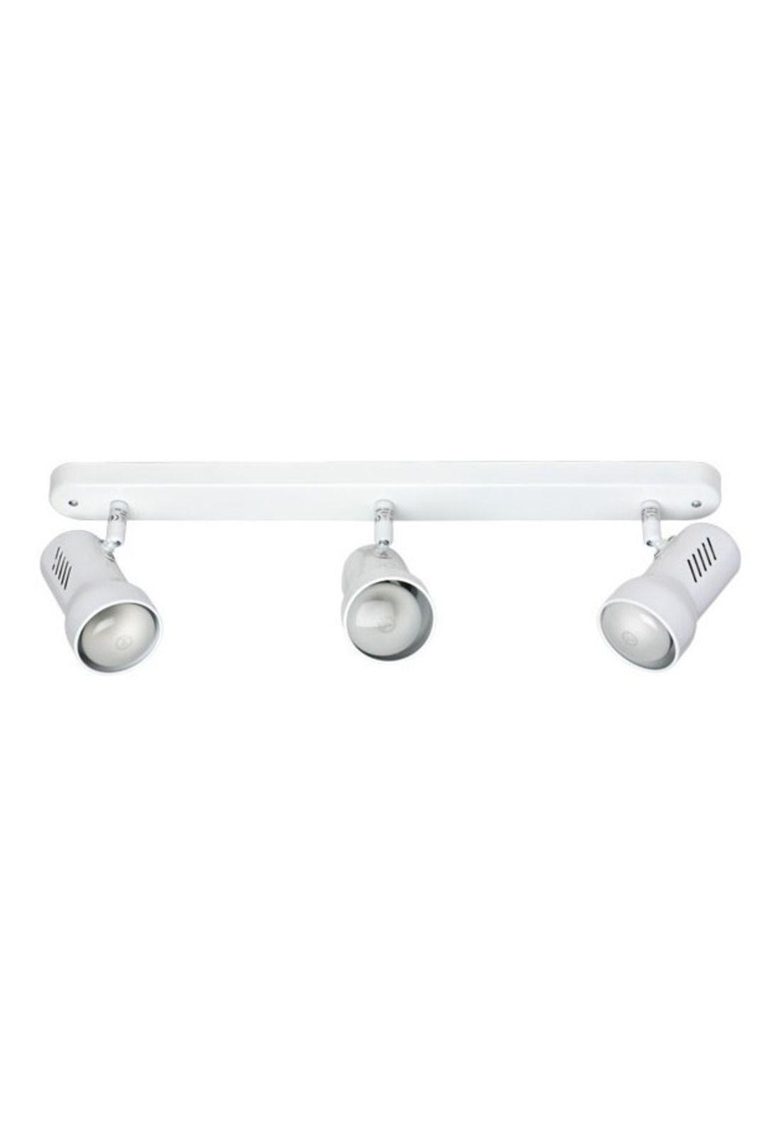 Barra Sobrepuesta Blanco R63 3 luces-0