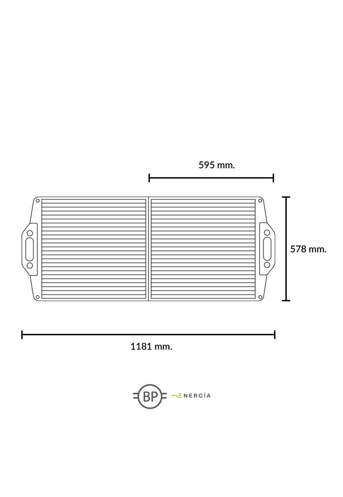 Panel Solar Fold 100 Bp Energia-3