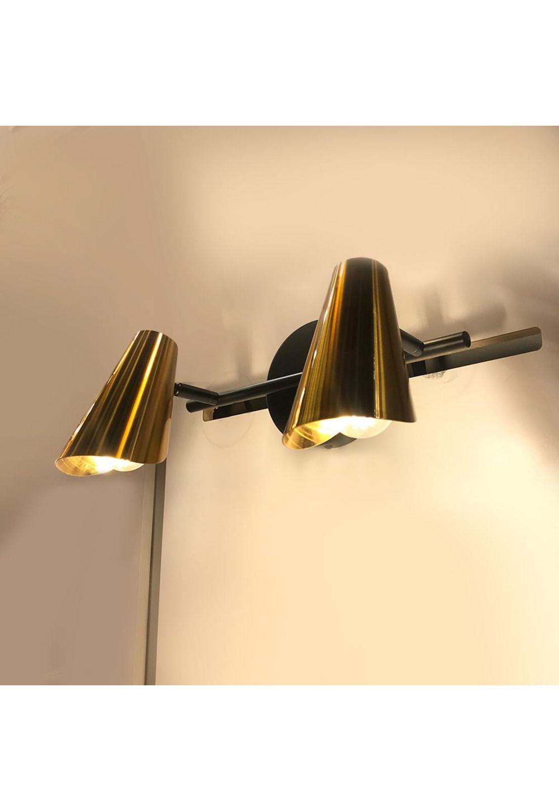 Foco Sobrepuesto Rossi Antique  2 Luces-2