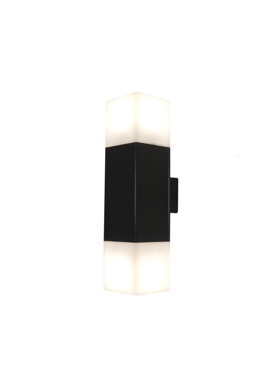 Aplique Aluminio Bidireccional Praza Negro-2