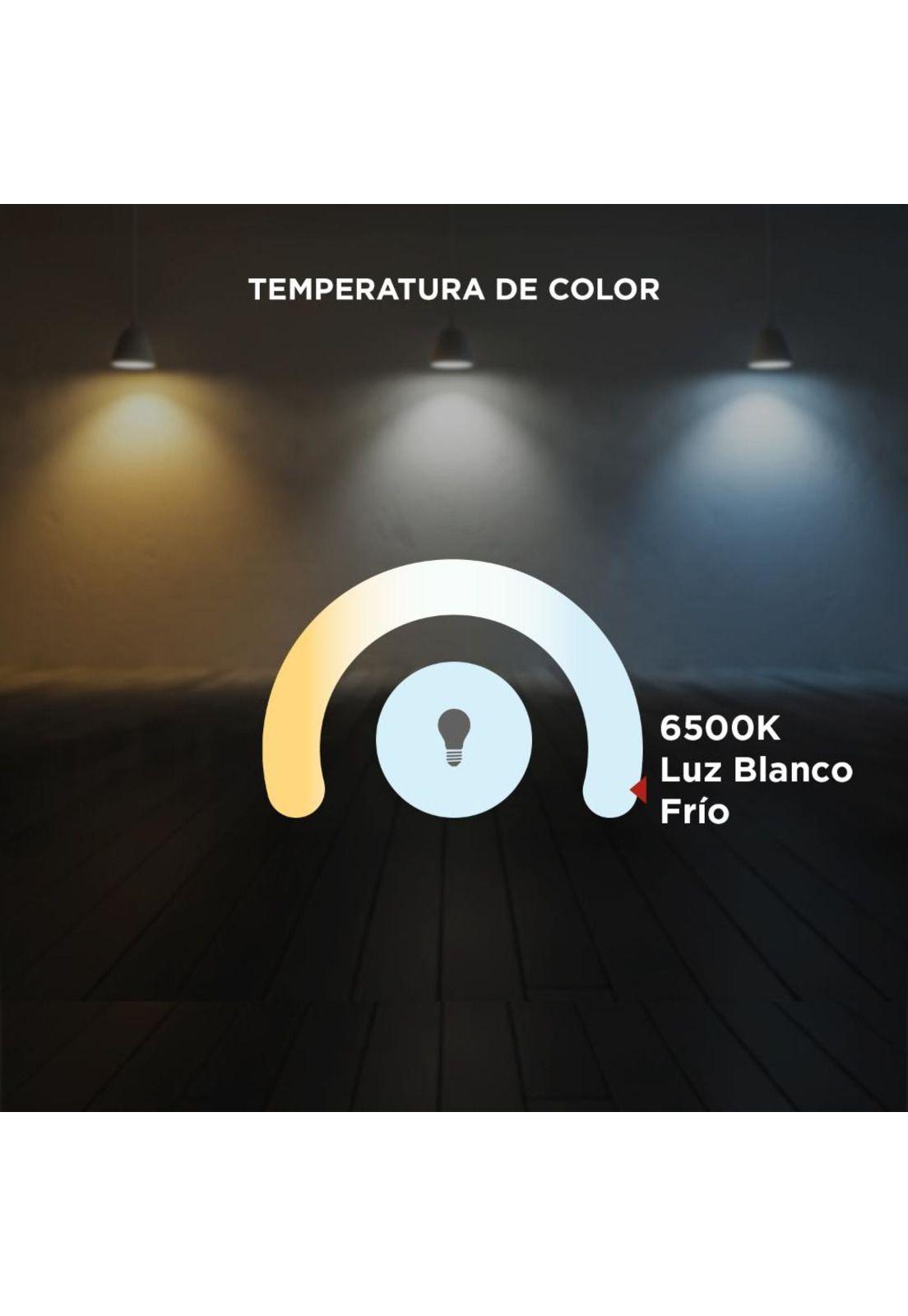 Proyector Led 20W 6500K Gris Con Sensor BP-2
