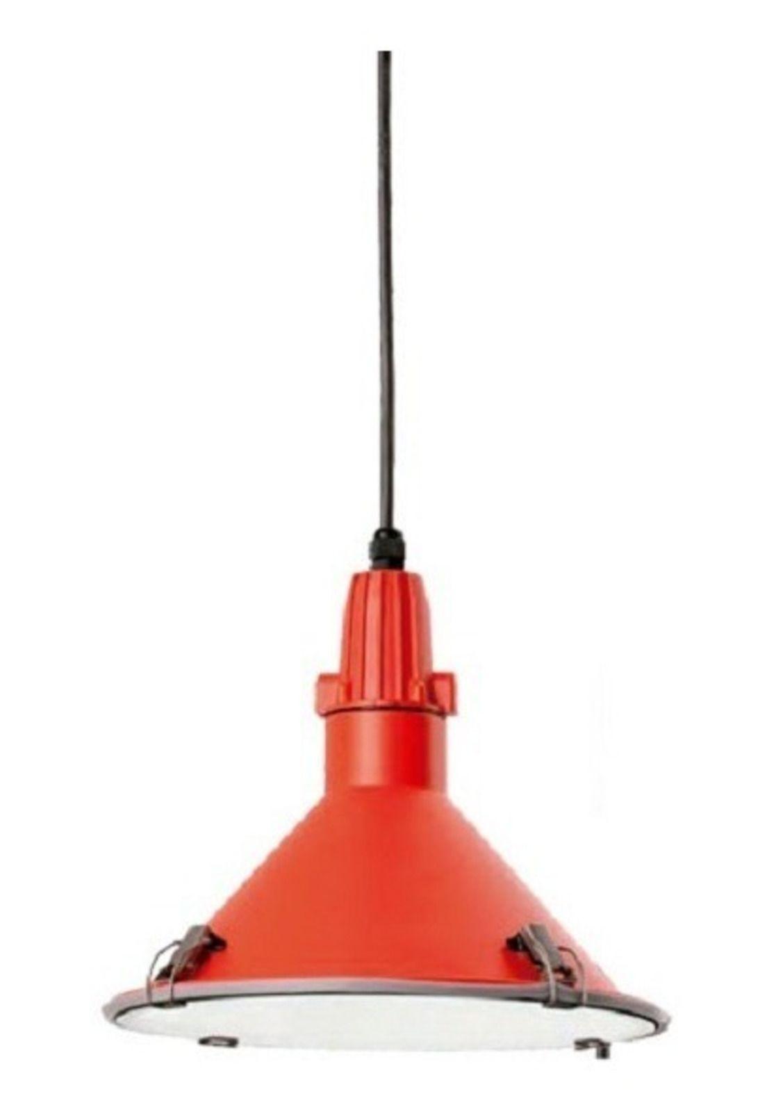Lámpara Colgante Trench Naranja 25cm-0