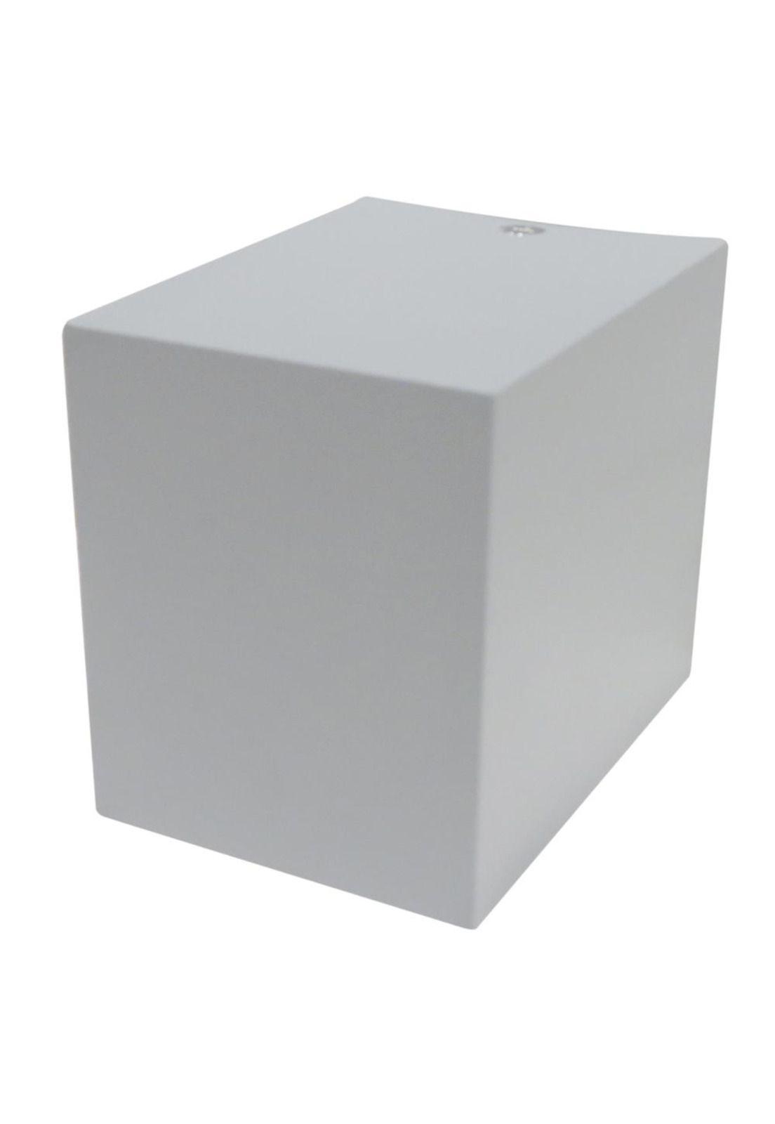 Aplique Hexos Unidireccional Aluminio Gris Ip44-1