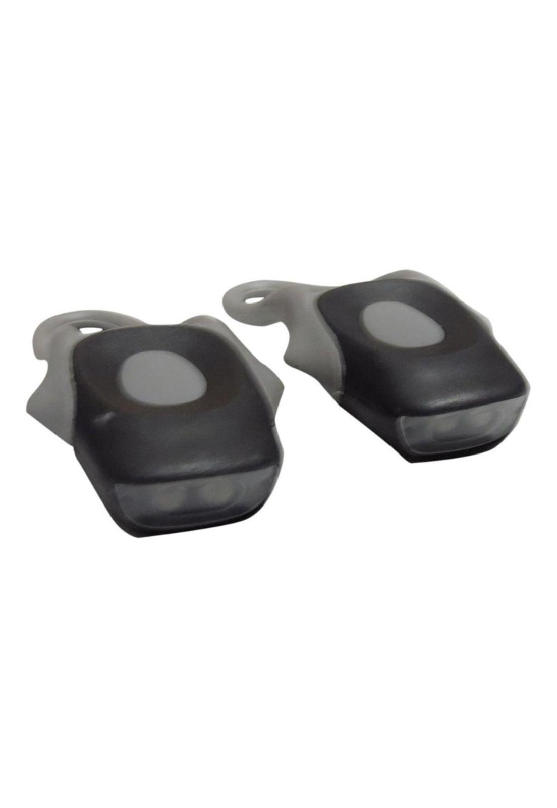 Set 2 Luces Led Bici Luz Blanca Delantera 2 Pilas Incluidas-0