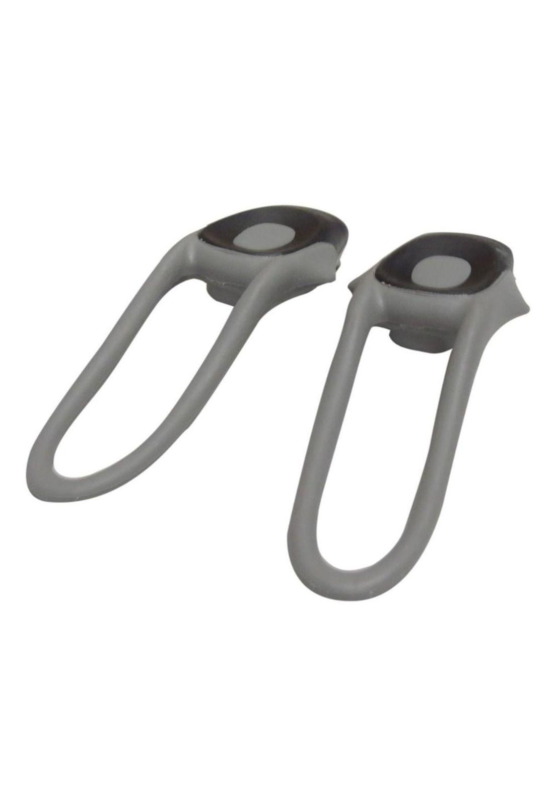 Set 2 Luces Led Bici Luz Blanca Delantera 2 Pilas Incluidas-2