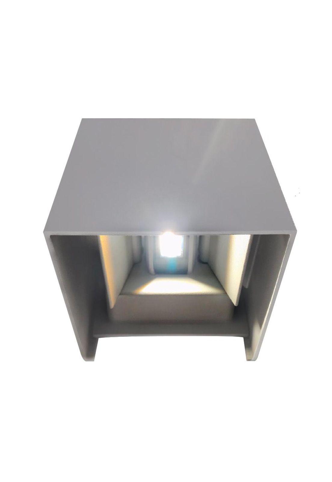 Aplique Vuoi Led 2x3w Luz Cálida Bidireccional Gris Mate-2