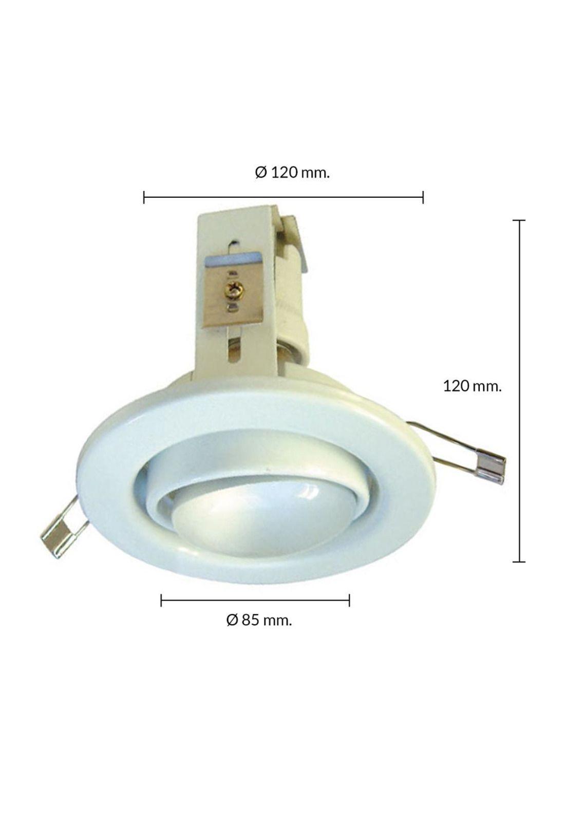 Foco Empotrado Basculante R63 Antique Brass-2