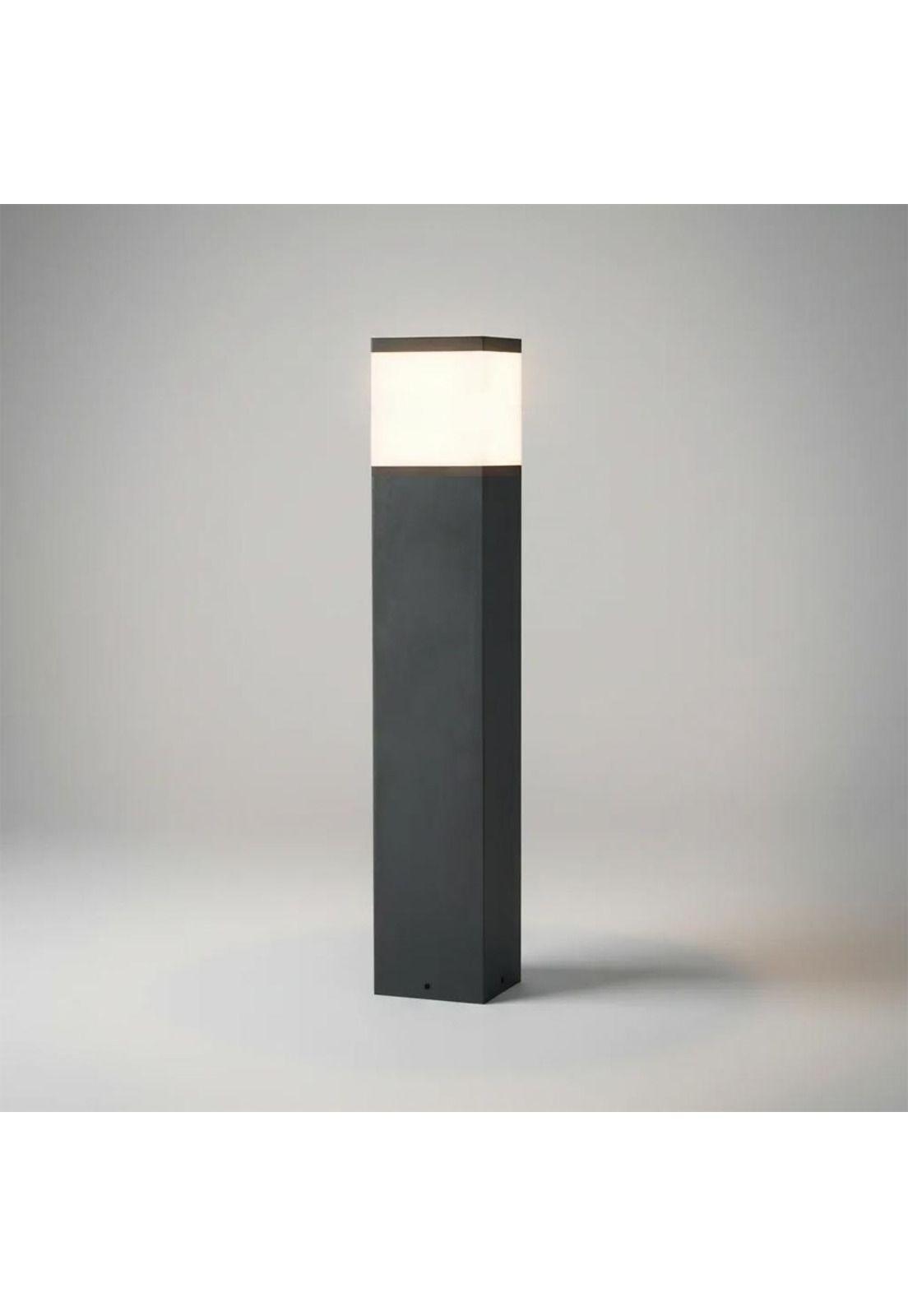 Farol Poste Cilene 80cm Aluminio Negro Mate Ip44-4