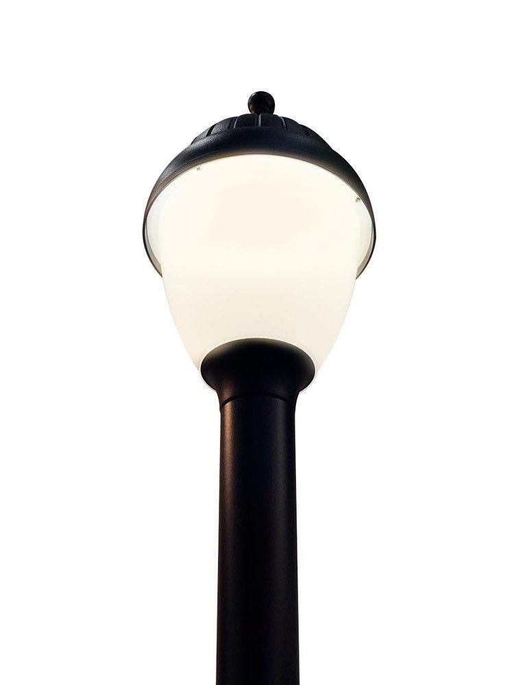 Bollard Muschi Negro 50cm-0
