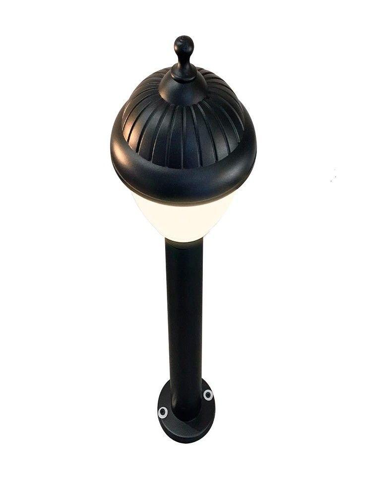 Bollard Muschi Negro 50cm-1