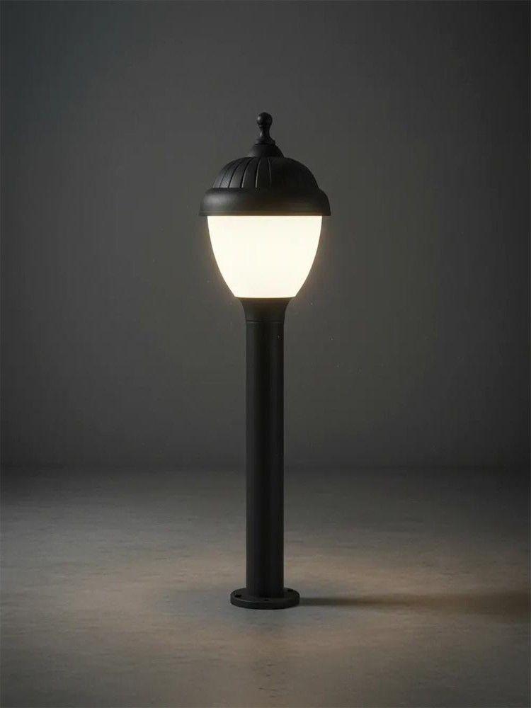 Bollard Muschi Negro 50cm-3