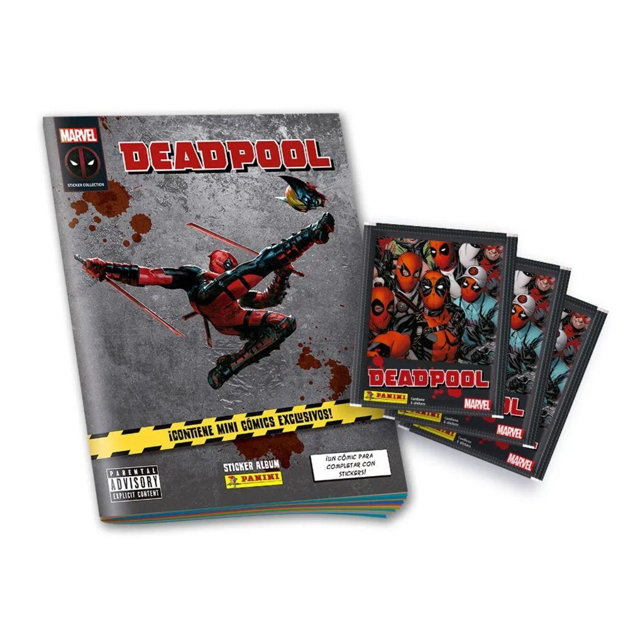 Pack Álbum + 40 Sobres Deadpool 2024-0