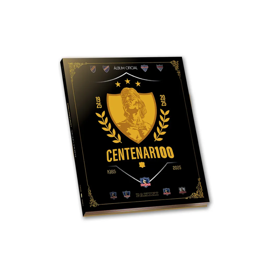 Pack Álbum Tapa Dura + 24 Sobres Colo-Colo - Centenario-1