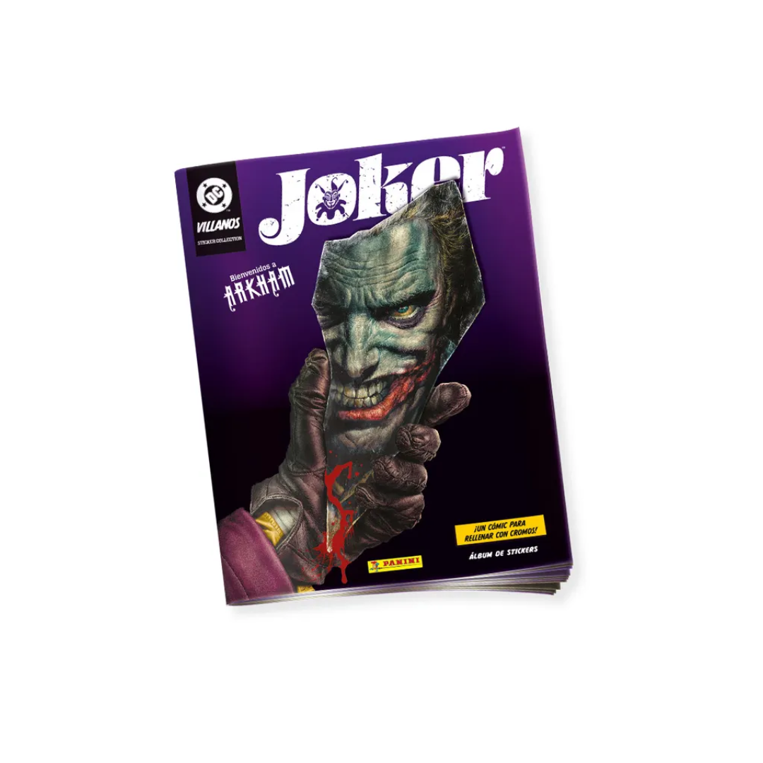 Álbum DC Cómic Villanos-0
